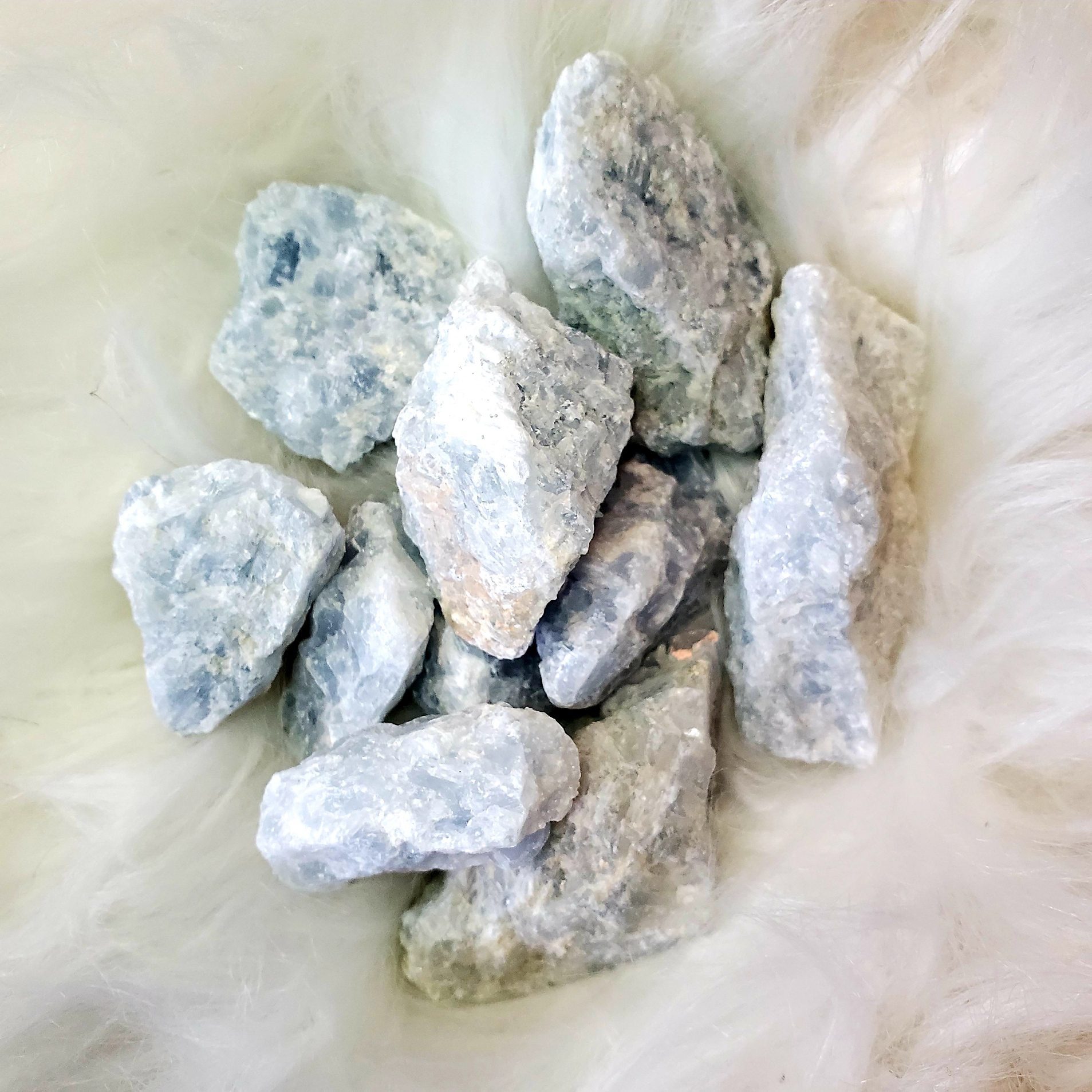 blue calcite